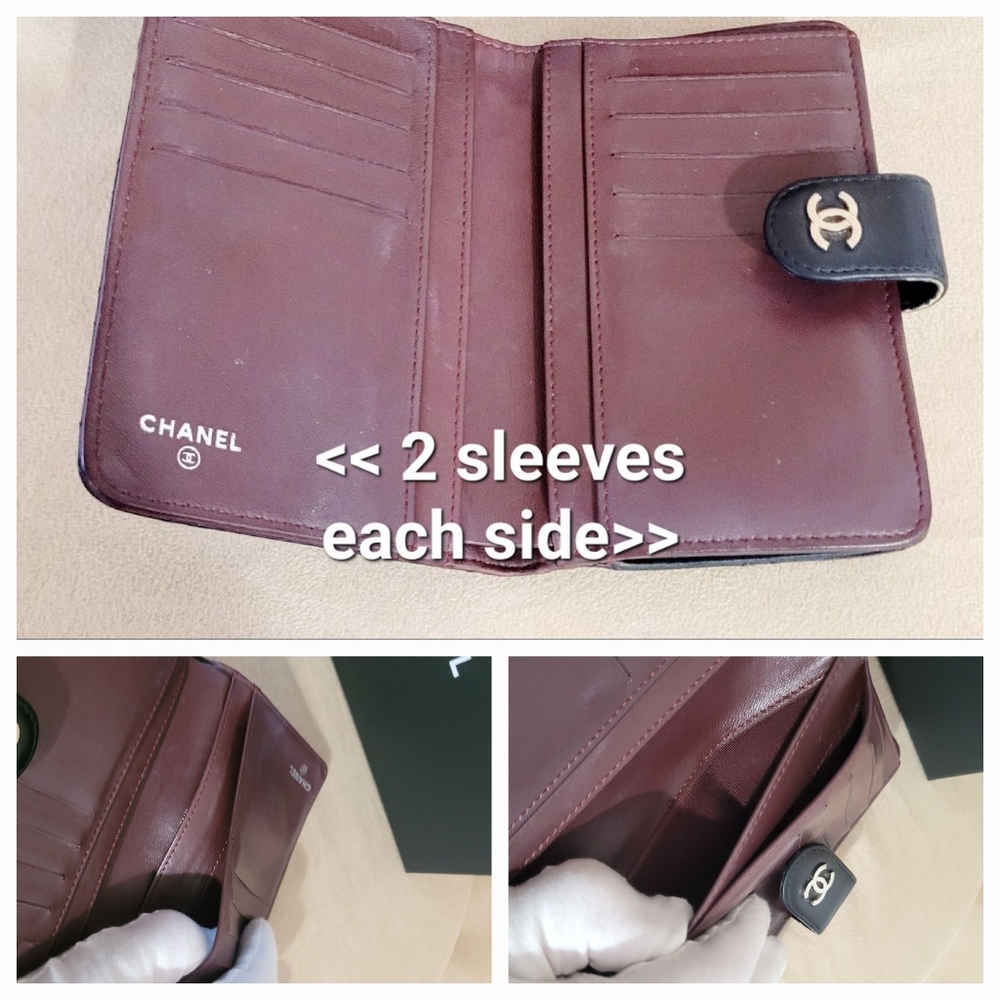 Chanel Black Quilted Wallet - Picture 3 of 8